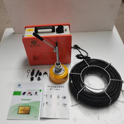 川益物资GQ-190A型电动下水管道疏通机 大功率 疏通机厂家