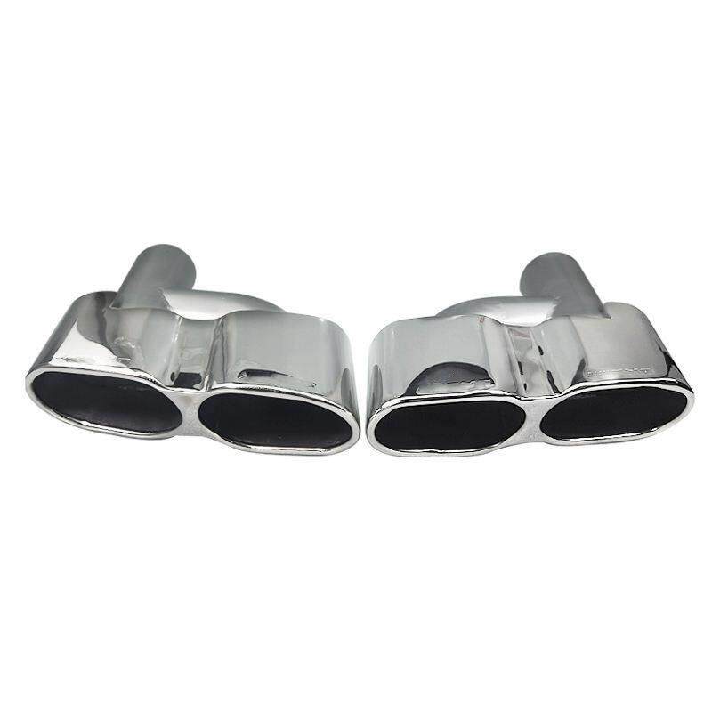 适用于奔驰S级W221/S300/S350/S500/S600改装S65 AMG排气管消声器