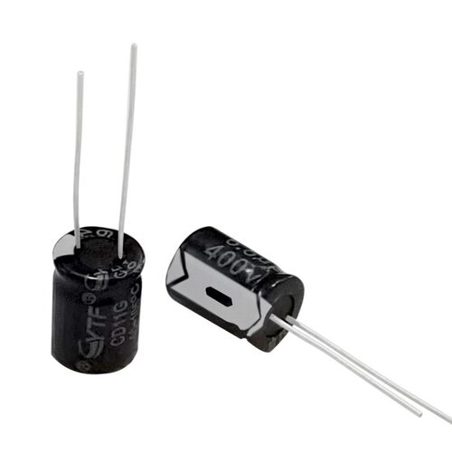 ytf电解电容6.8UF/400V 105℃ 体积8*12mm LED开关电源常用电容器