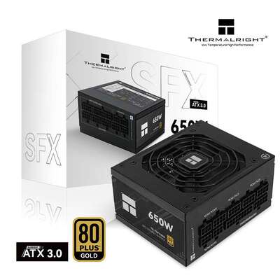 利民(Thermalright) 额定650W TGFX650 ATX3.0金牌全模组 SFX电源