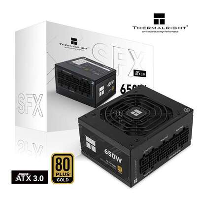 利民(Thermalright) 额定650W TGFX650 ATX3.0金牌全模组 SFX电源