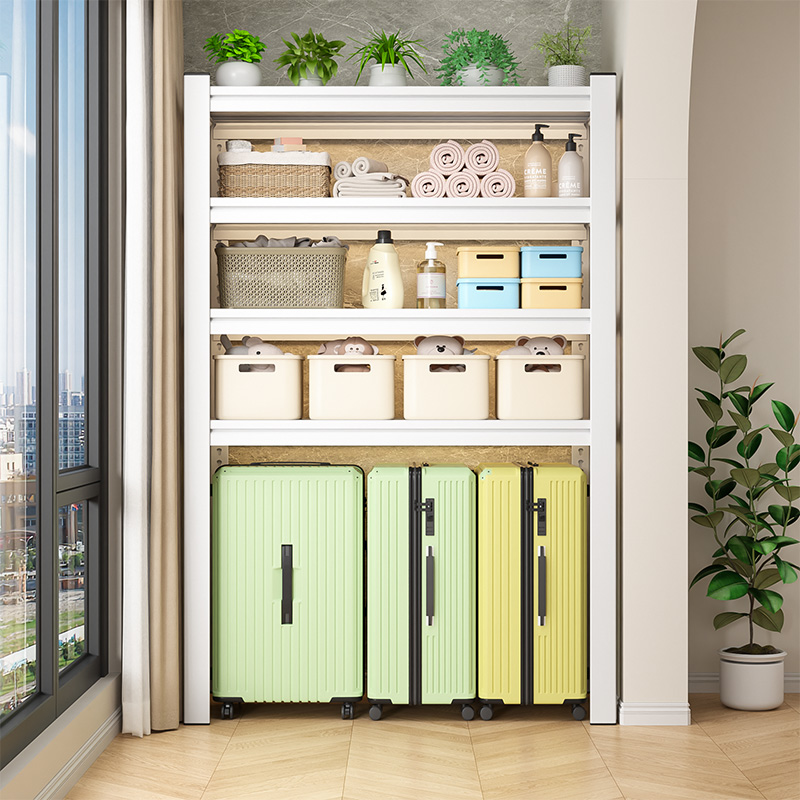 家用货架阳台置物架多层落地下空式架子储藏室Q收纳架储物架展示