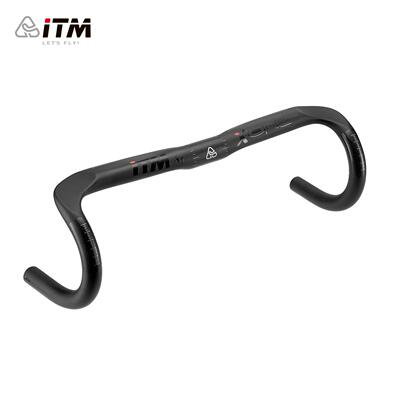 意大利ITM破风分体弯把全碳纤维公路车把轻量内走线自行车瓜车把