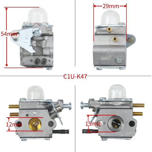 C1U-K52 47化油器SRM2100 SHC1700 PE2000 2400 GT2000 Z01112006