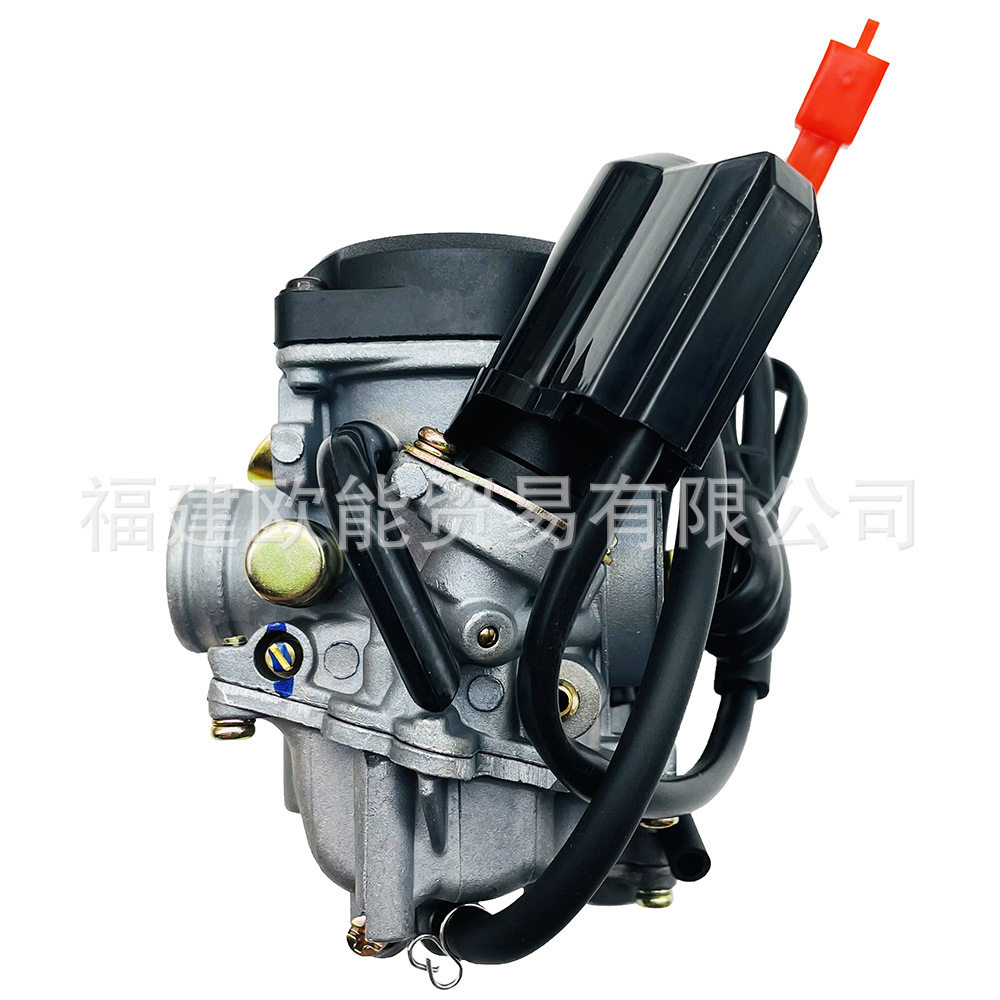 豪迈GY6485080CCCVKATVPD19J通用48助力摩托车化油器加速泵汽油机