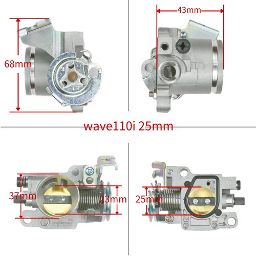 电喷节气门体电喷Wave110i 125i Racing Throttle Body25-34mm