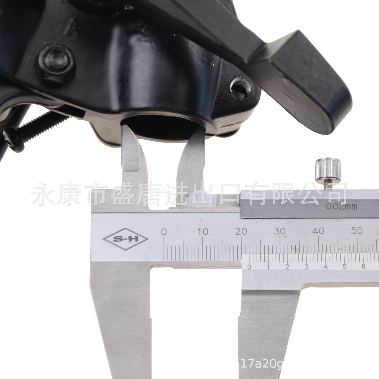 7/8"22mm 拇指油门加速器带橡胶套双刹车杆组件