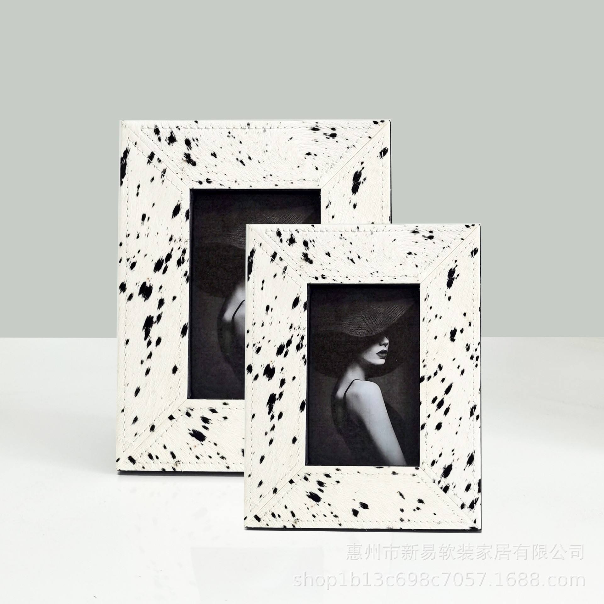 现代简约工艺品6寸7寸照片摆件框卧室梳妆台样板房售楼处桌面摆件