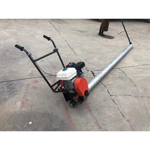 电动混凝土整平机 河堤斜坡路面摊铺机 便携手拉式透水地坪施工机