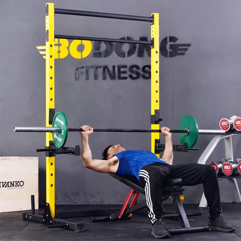 深蹲架家用健身器材商用框式可调节卧推架多功能举重床杠铃深蹲架