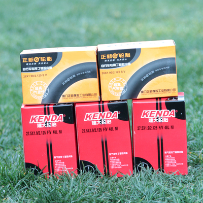 正新建大山地车公路车旅行车自行车内胎26*1.95/2.125美法嘴加长