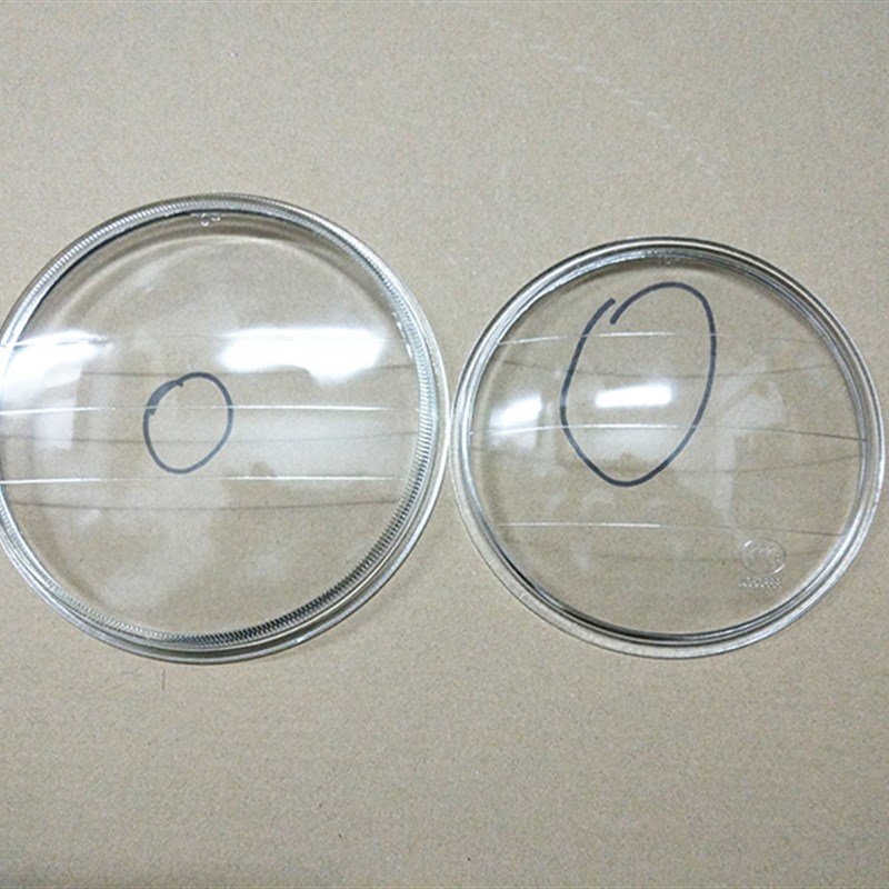 摩托车大灯EN125天剑圆形灯罩太子玻璃罩五寸七寸镜片