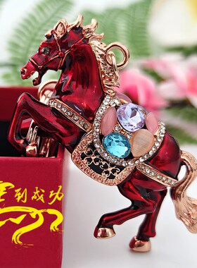 小鸡钥匙扣挂件可爱创意in潮创意红色匙钥链包包小挂饰送女生