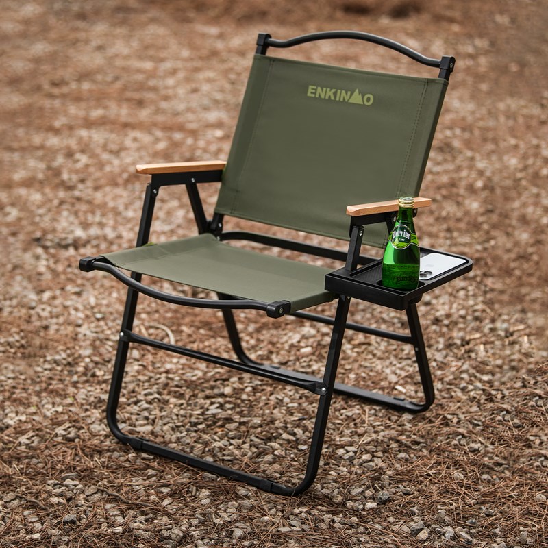 恩可莫户外折叠椅露营椅子沙滩钓鱼凳子便携板凳休闲野餐克米特椅