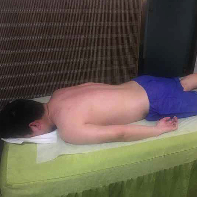 一次性床单美容院按摩防潮旅游透气无纺布床单推背SPA床垫包邮