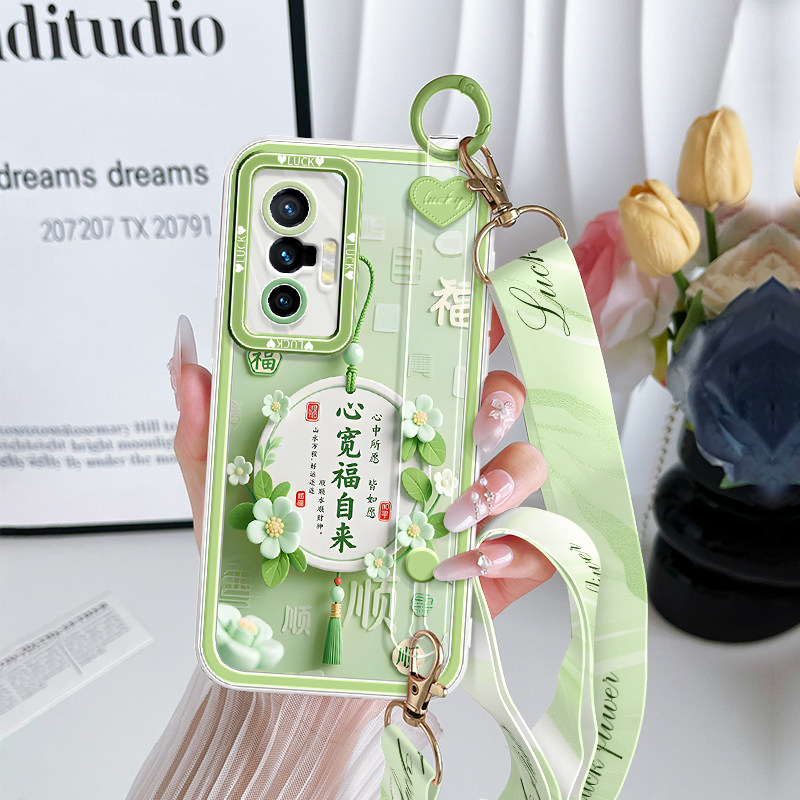 适用VIVOX70手机壳X70T腕带软壳
