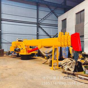 海上平台水产养殖船吊60º旋转作业克令吊码头装卸电动起重机