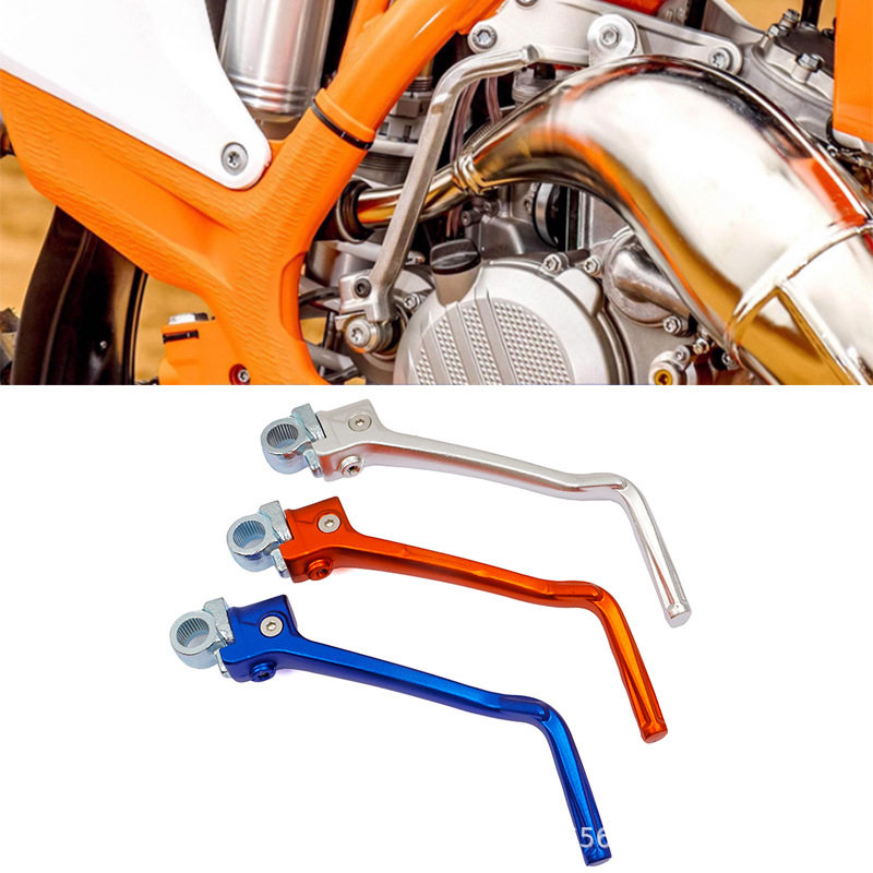 越野摩托车启动杆电摩适用KTM EXC250胡思瓦纳TE铝合金改装配件