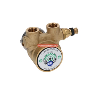 福力德Fluid-O-Tech PA104 PO104 半自动咖啡机水泵头咖啡机配件