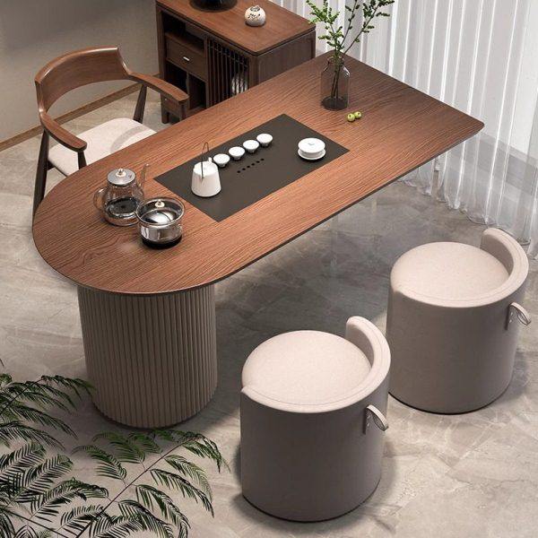 北欧实木阳台茶桌椅组合日式家用功夫小茶台小户型简约轻奢泡茶桌,商业/办公家具,茶台/茶桌,淘宝优惠券,粉丝福利购,淘宝优惠卷