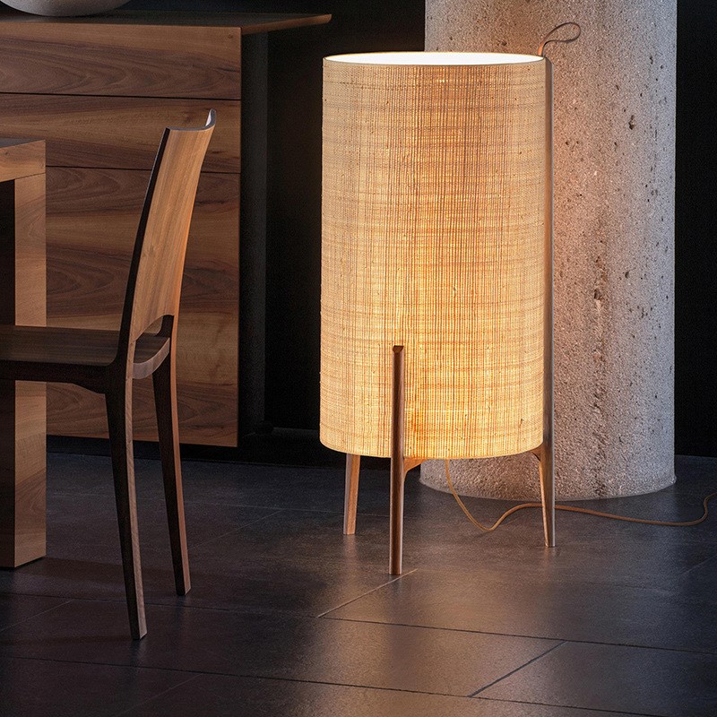 艺术灯北欧简约创意原木工艺台灯客厅书J房卧室床头柜书桌灯布艺