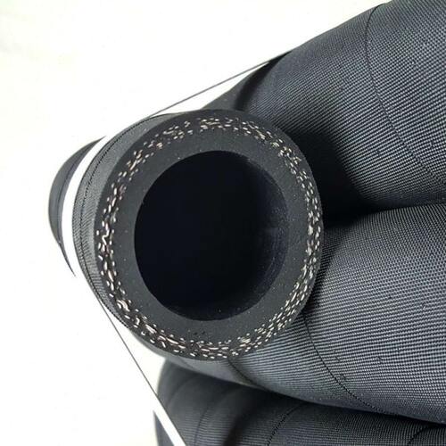 黑色耐高压夹布橡胶管软管中频炉管电缆防护管套输水管空压机气管