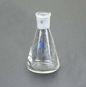 申玻磨口三角烧瓶50ml100ml250ml500ml1000ml磨口19 24 29锥形瓶