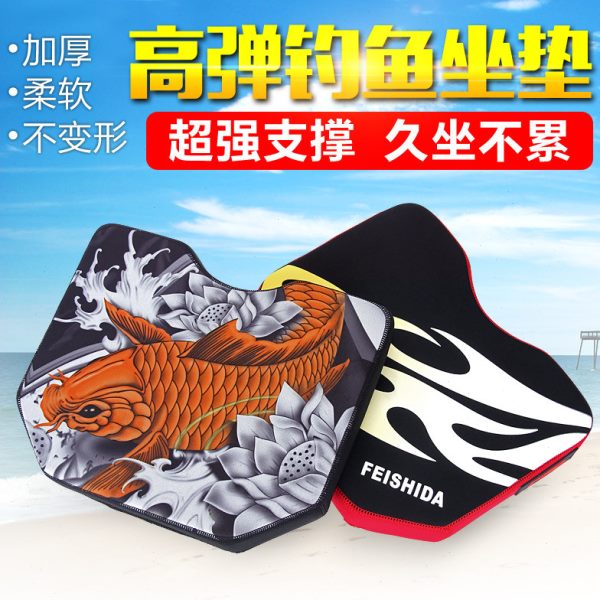 钓箱坐垫夏季防水透气清凉通用款加厚高弹钓箱座垫钓鱼坐垫垫子图片