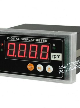 变频器专用数显转速表/DC0-10V电压输入/显示可调
