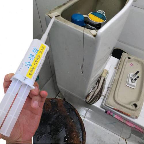 陶瓷马桶冻裂冷裂了漏水修补专用胶水坐便器搪瓷水箱裂纹裂缝防水