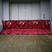 ABS材质地下车库防洪闸门挡定制仓库阻水塑料防洪挡水板