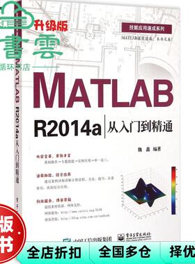【正版旧书】MATLAB R2014a从入门到精通 魏鑫著 电子工业出版社2015年版9787121255403