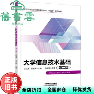 【正版旧书】大学信息技术基础(第二版) 汪钰斌,袁黎晖 中国铁道出版社 9787113304164