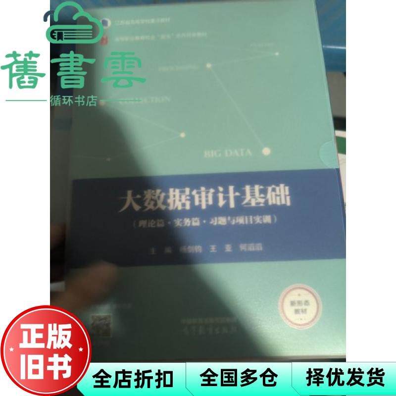 【正版旧书】大数据审计基础 杨剑钧 王亚 何滔滔 高等教育出版社 9787040623253