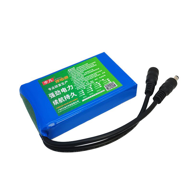 7.4v8.4v9v伏锂电池聚合物遥控打窝船玩具车强光手电夜钓头灯电源