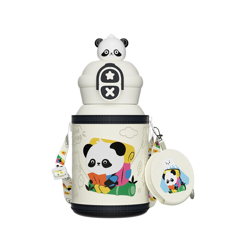 316可爱儿童保温杯子吸管幼儿园小学生上学男女高颜值壶宝宝水杯