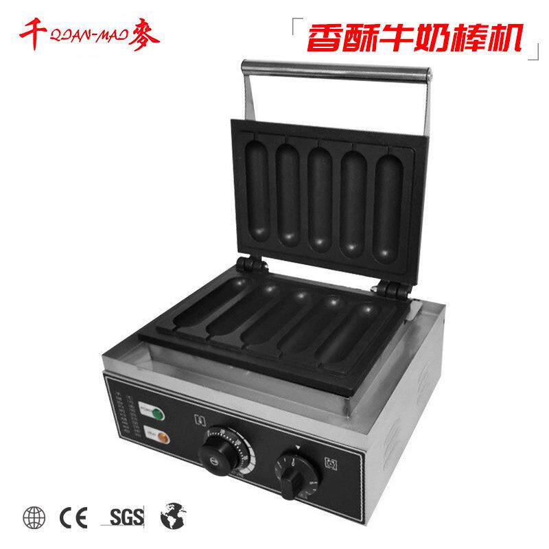 千麦烤鸡肉卷饼机器商用加长香酥热狗棒烤香肠机器
