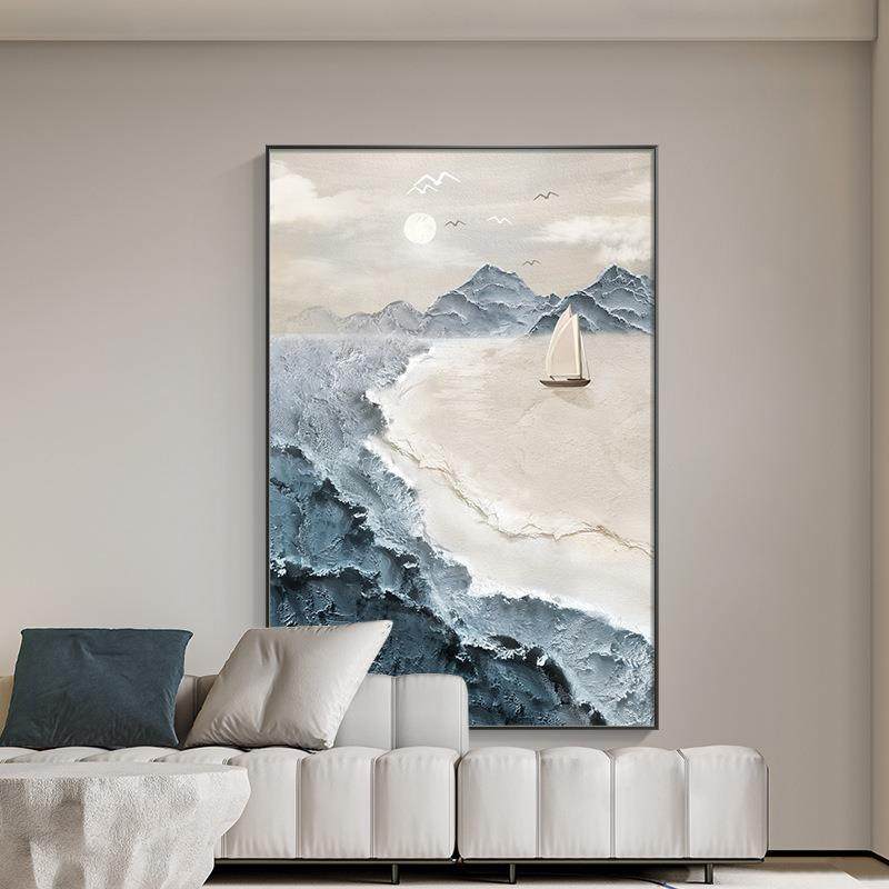 现代简约客厅挂画感抽象肌理画沙发背景落地画奶油风玄关壁画,模玩/动漫/周边/娃圈三坑/桌游,模型制作工具/辅料耗材,淘宝优惠券,粉丝福利购,淘宝优惠卷