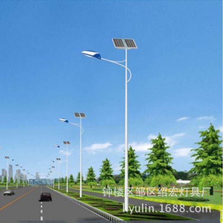 太阳能路灯专业生产7米100WLED小区公园道路led照明灯节能省电