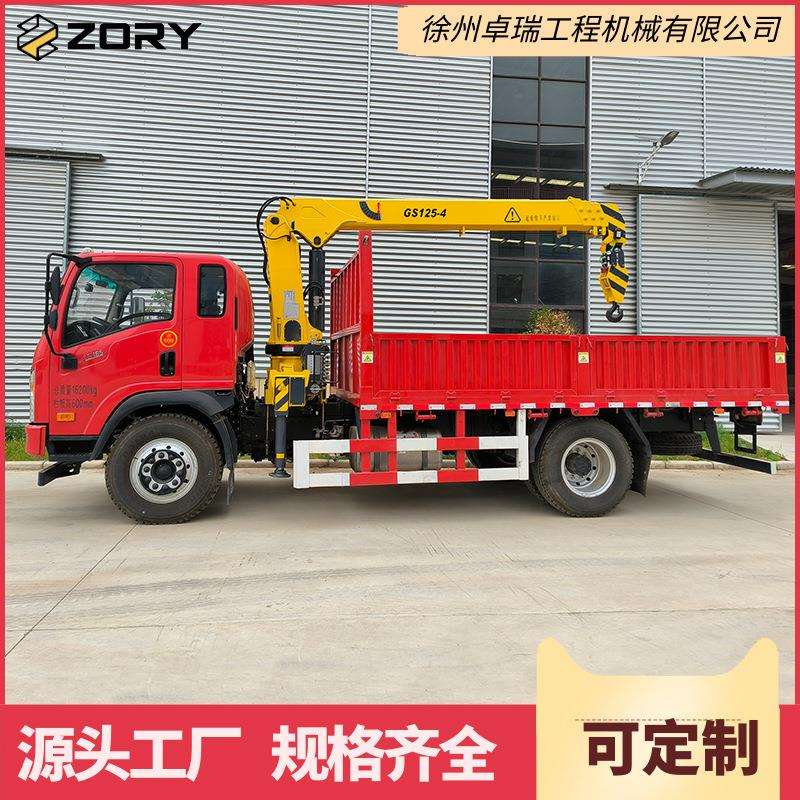 出口工厂自产自销小型5吨随车吊机微型货车汽车吊机6吨车载小型吊