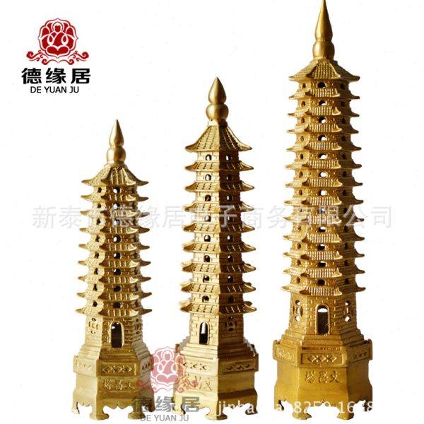 大量十三层13层铜文昌塔摆件九层文昌塔学生书桌家居装饰吉祥摆件,饰品/流行首饰/时尚饰品新,摆件,淘宝优惠券,粉丝福利购,淘宝优惠卷