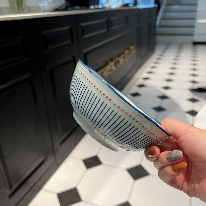 【老板娘自d留款漂亮】日式陶瓷餐具家用米饭碗面碗碟子杯子大汤