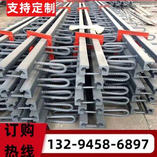 公路桥梁伸缩缝胶条C40型d40橡胶支座d80毛勒型钢伸缩缝梳齿板80
