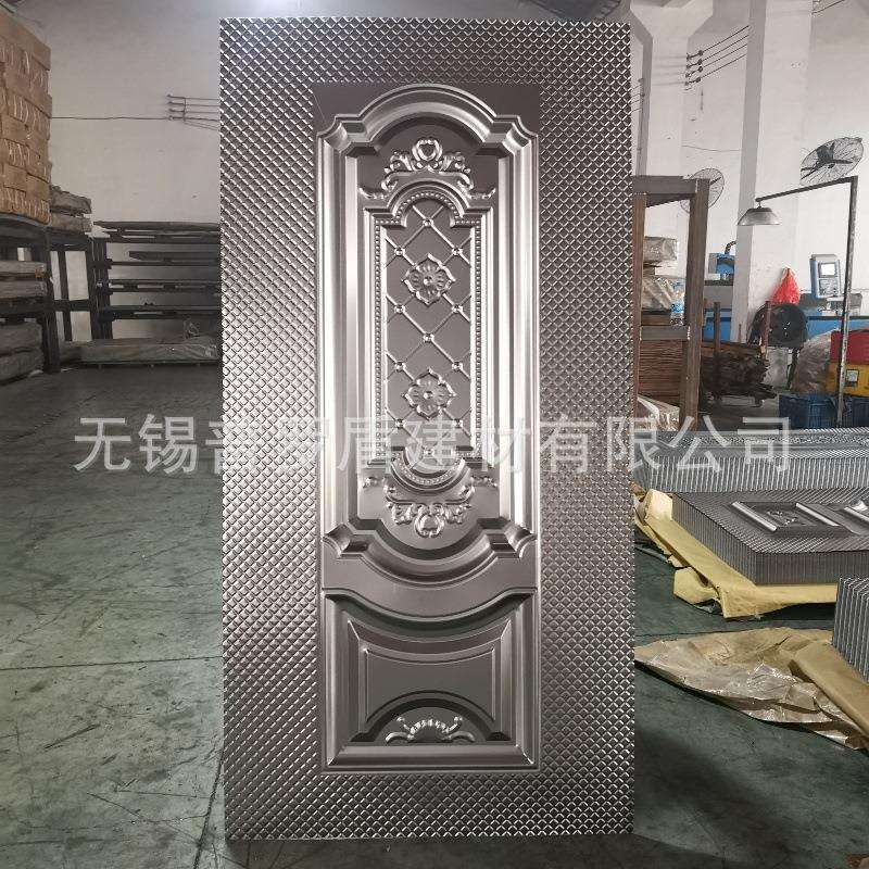 防盗门压花门面 仿铸铝花纹板 外贸出口畅销款冷轧压花门板
