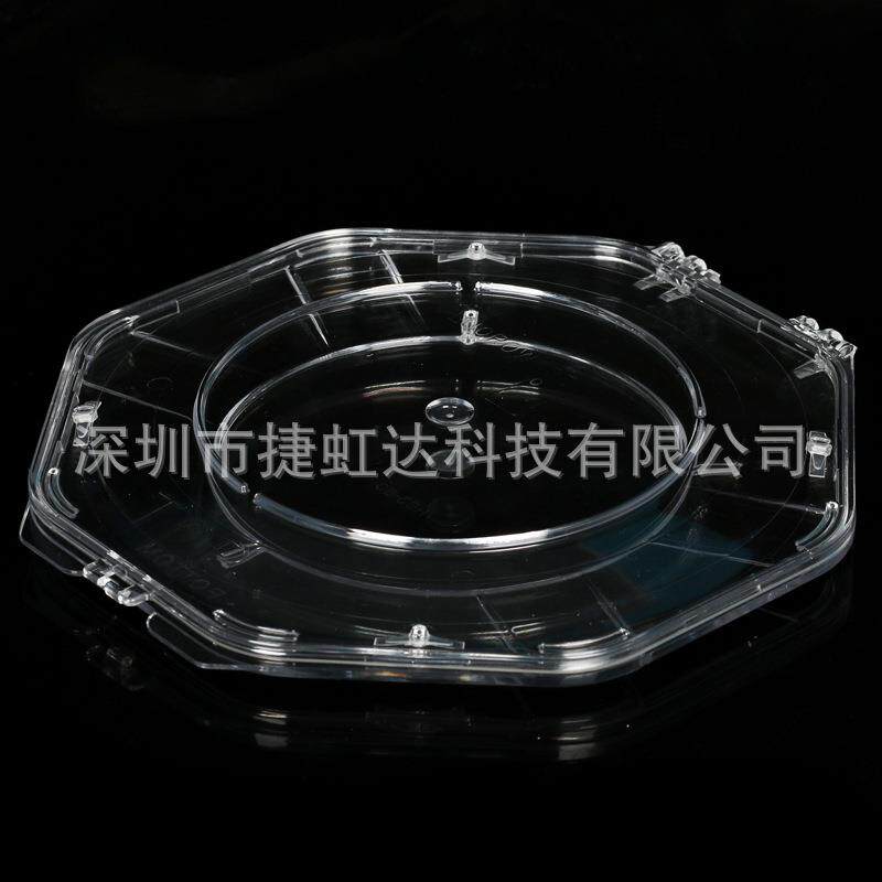 8寸晶圆硅片盒 单片样品展示盒 高透明展示盒 圆片塑料盒
