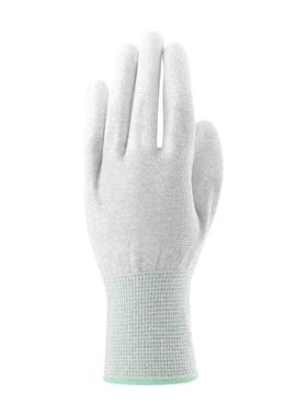 汉盾 HD-GP5801 碳纤维PU掌浸防静电手套 10付/打