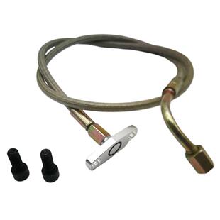 汽车配件 3AN T3 T4涡轮增压机油供给管路组件配置进料法兰节流器