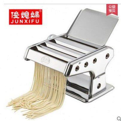 俊媳妇 新款手摇面条机 三刀压面机 家用制面机