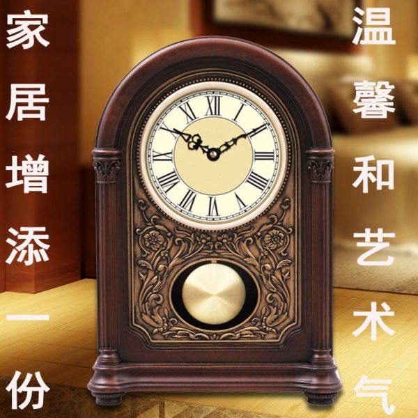 级实木家具饰品钟表座钟客厅欧式静音机芯报时钟T1036,家居饰品,立钟/落地钟,淘宝优惠券,粉丝福利购,淘宝优惠卷