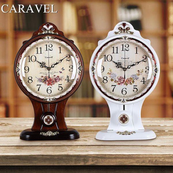 欧式复古台钟 客厅座钟 床头时尚静音钟表 艺术创意石英钟,家居饰品,立钟/落地钟,淘宝优惠券,粉丝福利购,淘宝优惠卷